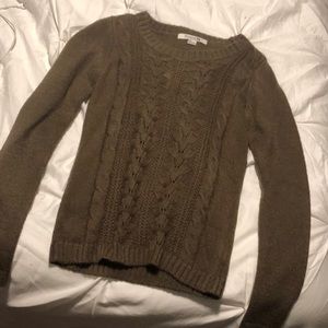 Brown sweater